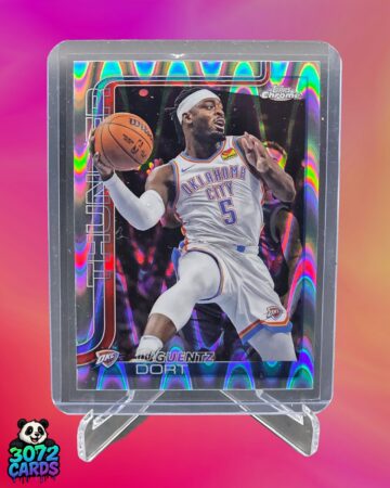 Luguenz Dort<br>
2025 Topps Chrome<br>
OKC