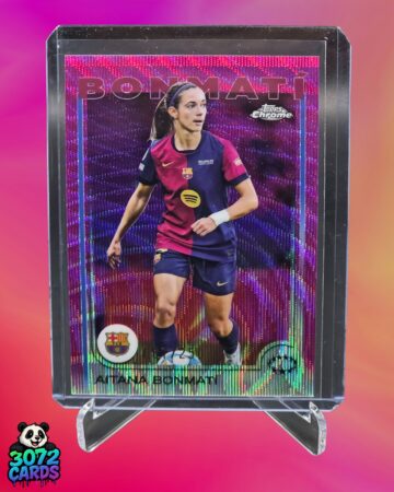 Aitana Bonmati /250<br>
2025 Topps Chrome<br>
Barcelona